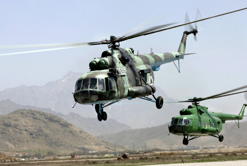 Özbəkistan Əfqanıstandan qaçırılan helikopterləri geri qaytarmağa çalışır