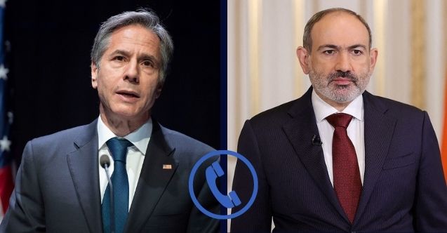 Paşinyanla Blinken Azərbaycanla danışıqları müzakirə etdi
