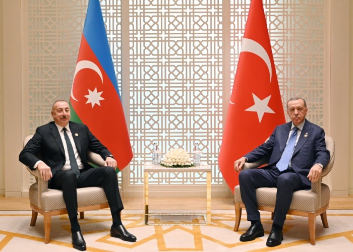 Prezident Ərdoğanla hərbi əməkdaşlığı müzakirə etdi - YENİLƏNİB / FOTO