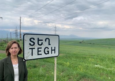 ABŞ səfiri Azərbaycanla sərhədə gəldi - FOTO