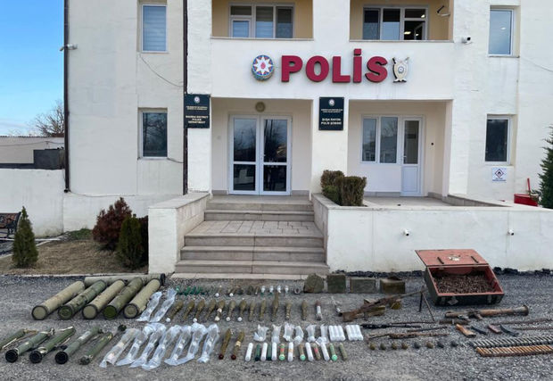 Şuşada külli miqdarda silah-sursat aşkarlandı