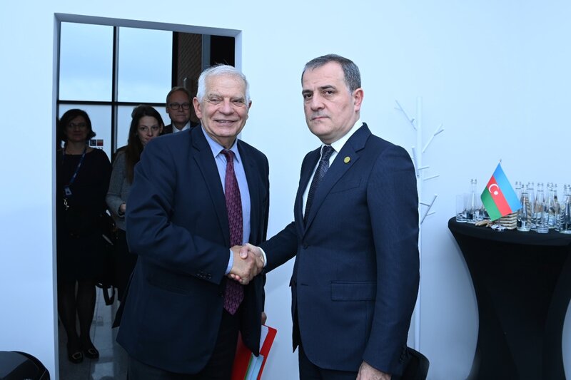 Ceyhun Bayramov Cozef Borellə görüşdü - FOTO