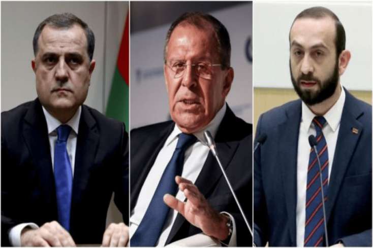 Sabah Rusiya, Azərbaycan və Ermənistan nazirləri görüşür