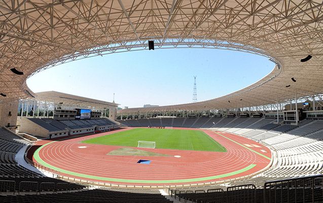 Respublika Stadionunun ot örtüyü yenilənir