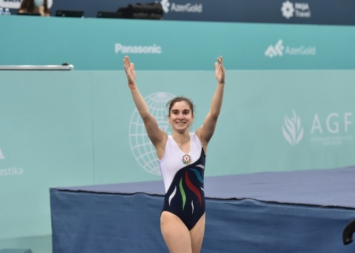 Gimnastımız Dünya Kubokunda bürünc medal QAZANDI