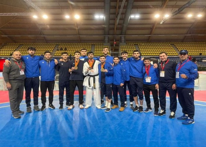 Taekvondoçularımız 2 qızıl və 1 gümüş medal qazandı