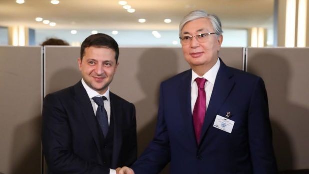 Zelenski Tokayevə zəng etdi
