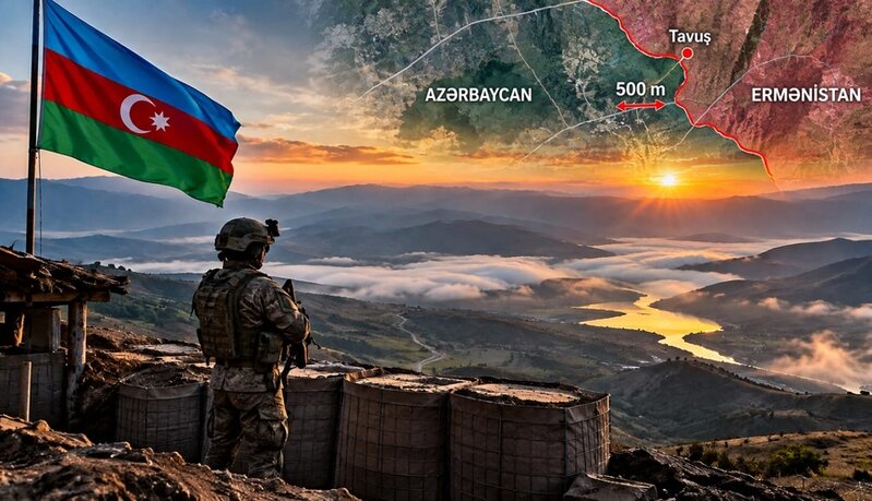 Ermənilərin növbəti qorxusu – Azərbaycan Tavuş istiqamətində 500 metr... - FOTO