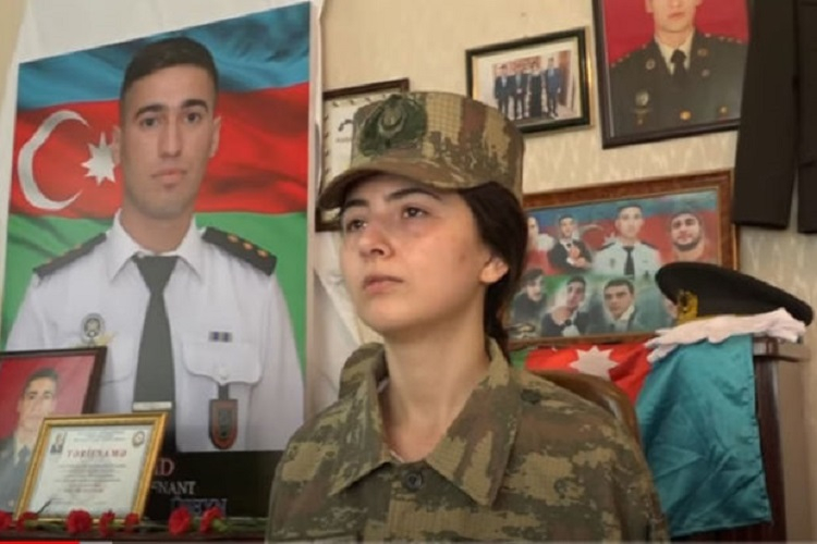 Şəhidin nişanlısı: 