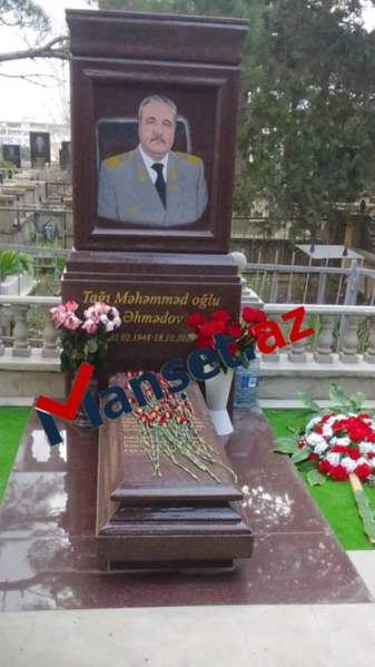Tağı Əhmədovun 25 minlik qəbirüstü abidəsinin FOTOSU