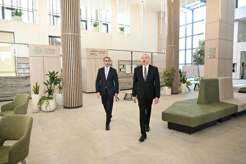 İlham Əliyev Ağdam Dəmir Yolu və Avtovağzal Kompleksinin açılışında iştirak etdi