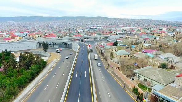 Sulutəpə dairəsində yeni yol qovşağı istifadəyə verildi - FOTO