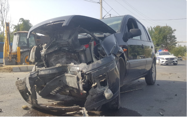 Göyçayda 3 maşın toqquşub, xəsarət alanlar var