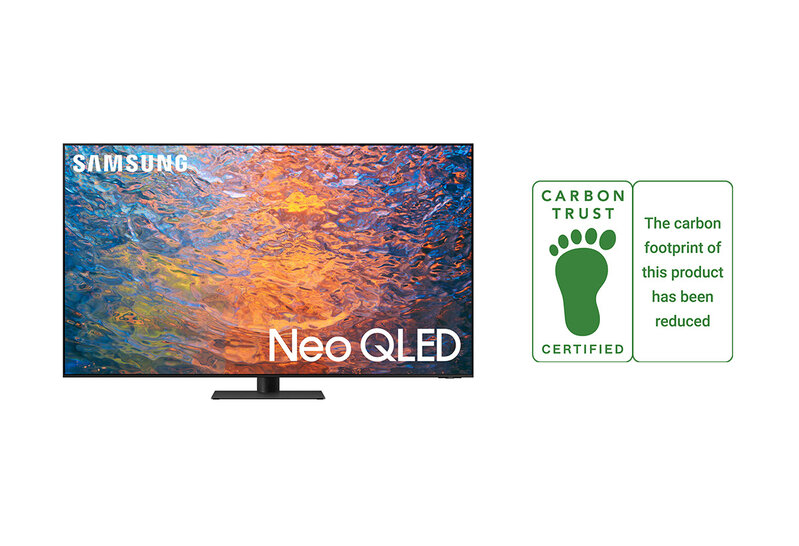 Samsung-un Yeni Neo QLED Televizor Seriyası Carbon Trust-ın 