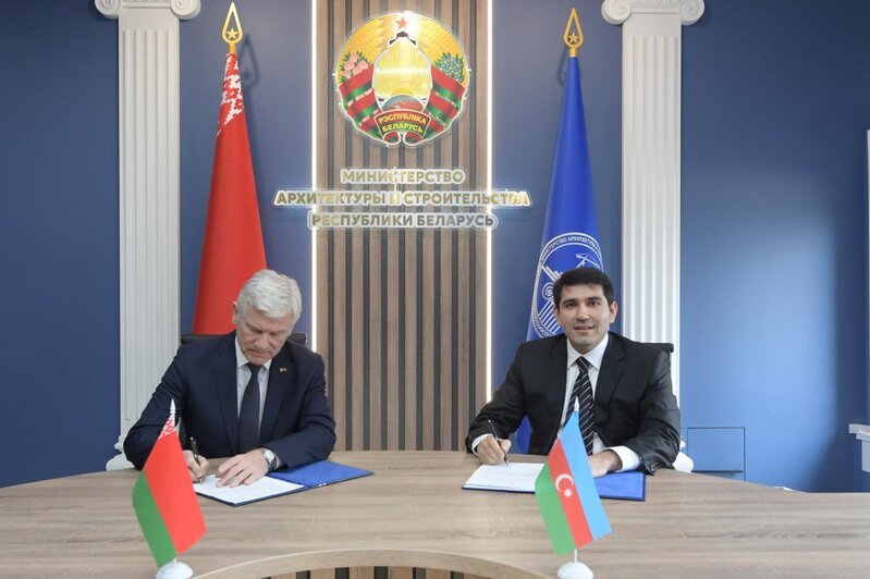 Belarus və Azərbaycan tikinti sahəsində irimiqyaslı layihələr reallaşdıracaq - FOTOLAR