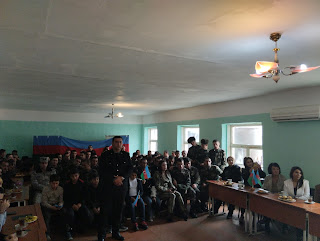 Penitensiar Xidmətin hərbi hissəsində 'Zəfər Günü' ilə bağlı tədbir keçirilib - FOTOLAR