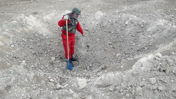 ANAMA bəzi rayonlarımızda tapılan raket və mərmi qalıqları ilə bağlı məlumat yaydı - FOTO