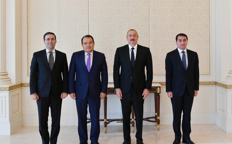 Azərbaycan Prezidenti Türk Şurasının Baş katibini qəbul edib - FOTOLAR