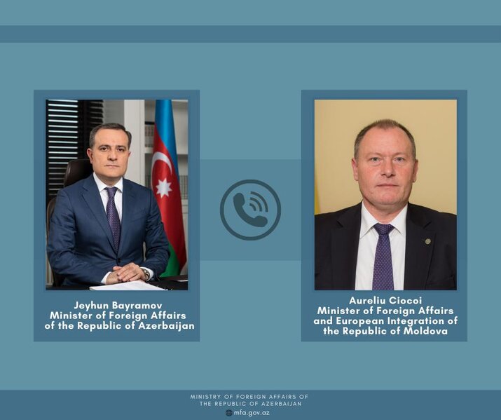 Ceyhun Bayramov moldovalı həmkarını təbrik edib