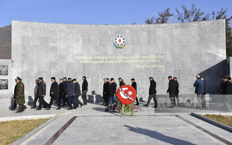 Kürdəmir, Ağsu, Zərdab və Göyçay rayonlarında 20 Yanvar şəhidləri anıldı