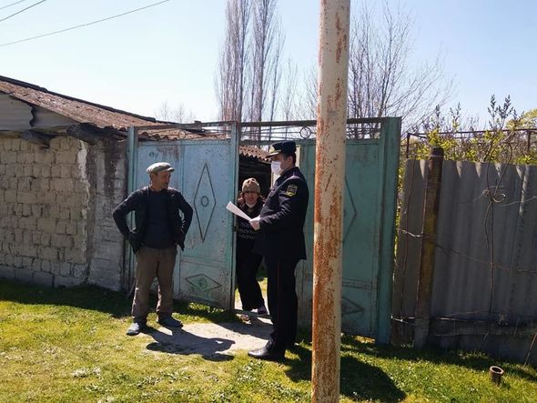 Xaçmaz polisi aztəminatlı ailələri sevindirdi - FOTO/VİDEO