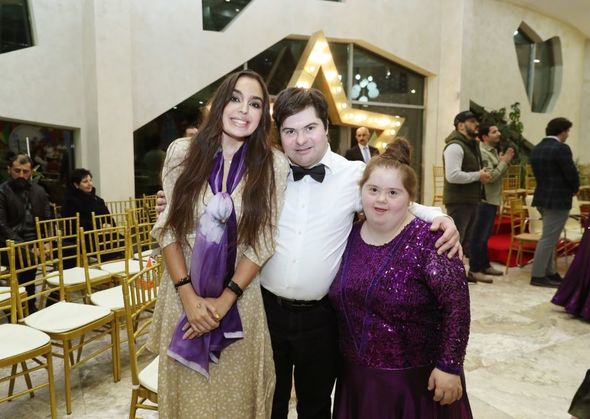 Leyla Əliyeva daun sindromlu uşaqlar üçün təşkil olunan şənlikdə iştirak edib - FOTO