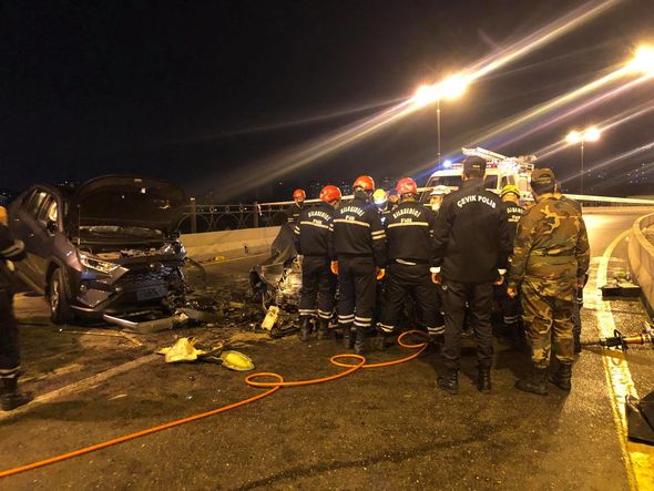Bakıda iki avtomobil toqquşub, ölən var - FOTO