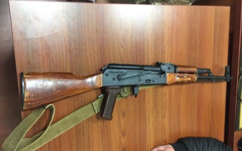 Sumqayıtda 'Kalaşnikov' tapıldı
