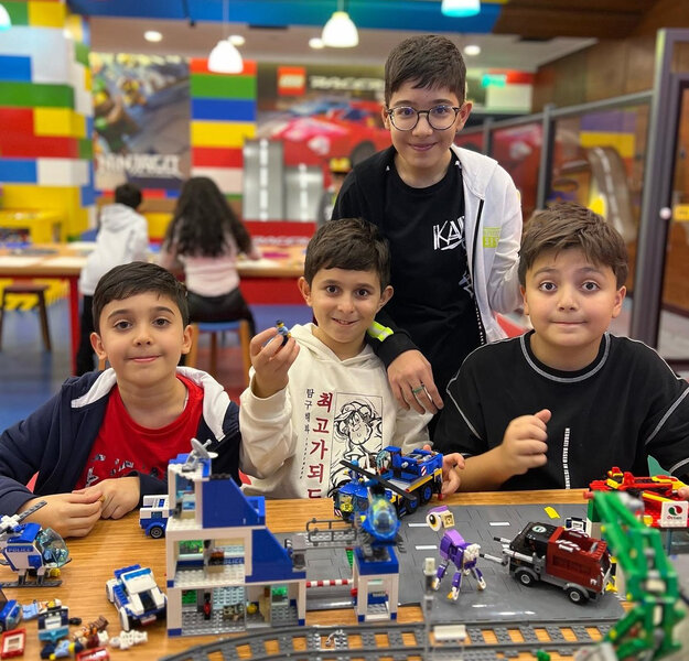 Bakıda ilk dəfə 'Lego Mego' uşaq əyləncə mərkəzi açıldı - FOTOLAR