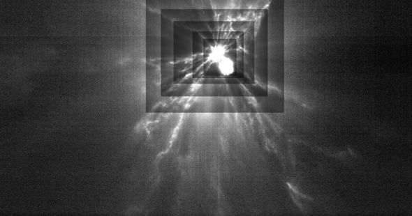 Kamikadze zondla vurulan asteroid yerini dəyişdi - FOTO/VİDEO