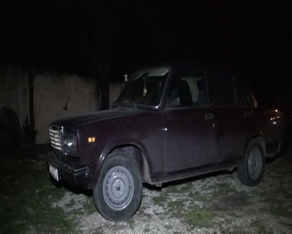 Atasına məxsus maşınla avtoxuliqanlıq edən tutuldu - FOTO