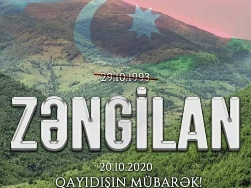 Zəngilan rayonu sürətlə inkişaf edir