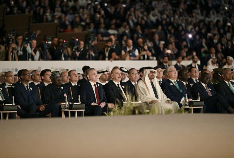 Prezident Əbu-Dabi Dayanıqlılıq Həftəsinin rəsmi açılış mərasimində - FOTOLAR