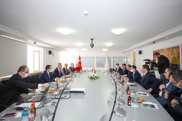 Kamran Əliyev Türkiyənin Ədliyyə Akademiyasının rəhbəri ilə görüşüb - FOTO