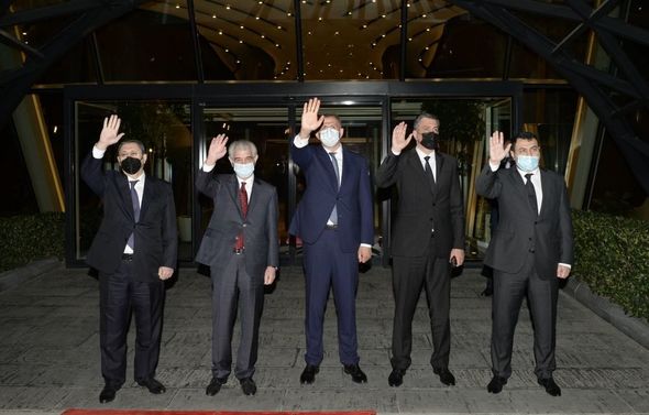 Gürcüstanın Baş nazirinin Azərbaycana səfəri başa çatıb – FOTO