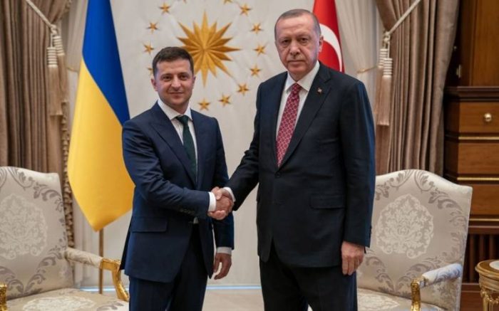 Zelenski Ərdoğana təşəkkür etdi