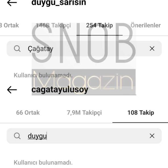 Evlənməyə hazırlaşan Çağatay Ulusoyla Duyğu Sarışın ayrıldılar - FOTO