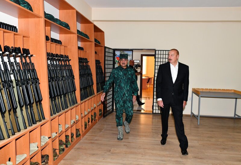 Elçin Quliyev Prezidentə raport verdi - FOTOLAR