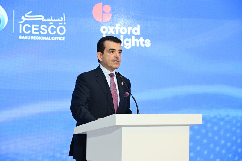 Leyla Əliyeva Bakıda beynəlxalq konfransın açılışında - Fotolar