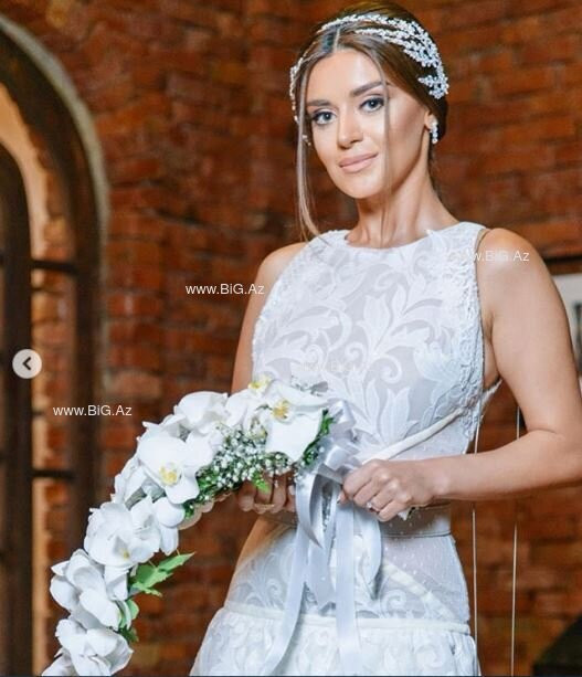 Vaqif Aydınoğlunun xanımının nikah mərasimindən FOTOLARI