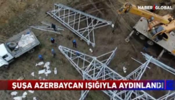 "Haber Global" Şuşa şəhərindən reportaj hazırladı – VİDEO