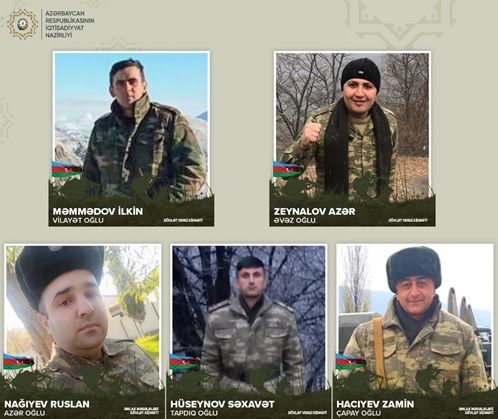 Vətən müharibəsində göstərdikləri şücaətə görə təltif olunan İqtisadiyyat Nazirliyinin əməkdaşları - FOTO