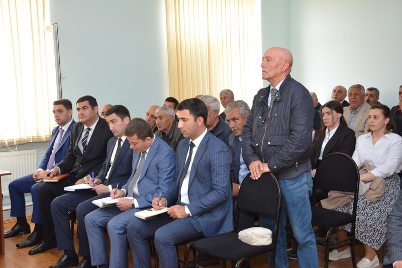Abşeron rayonunda növbəti vətəndaş qəbulları və görüşlər keçirildi - FOTOLAR