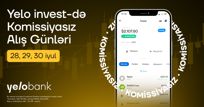 Yelo invest-də 