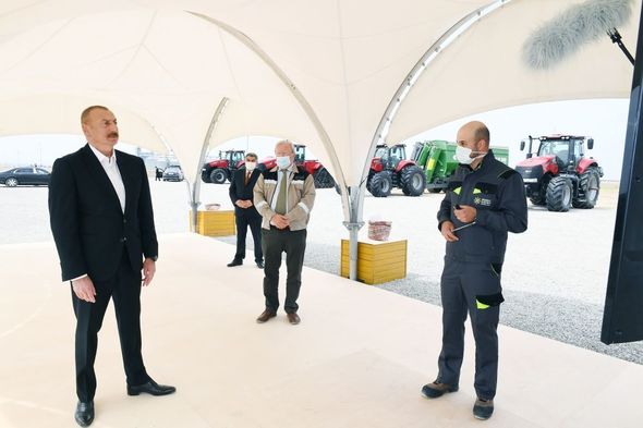 Hacıqabulda "Aqro Dairy" MMC-nin aqroparkının təqdimatı oldu - YENİLƏNİB+FOTO/VİDEO