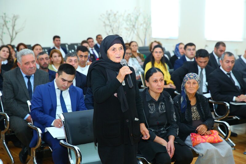 İcra başçısı qəbul keçirdi - FOTOLAR