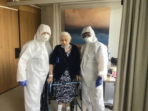 İki dünya müharibəsi və üç epidemiyadan sağ çıxan 103 yaşlı qadın - FOTO