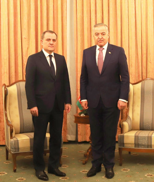 Azərbaycan və Tacikistanın Xarici işlər nazirlikləri arasında Əməkdaşlıq Proqramı imzalanıb - FOTO