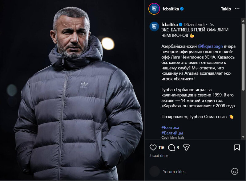 27 il əvvəl onların oyunçusu idi, bu gün 