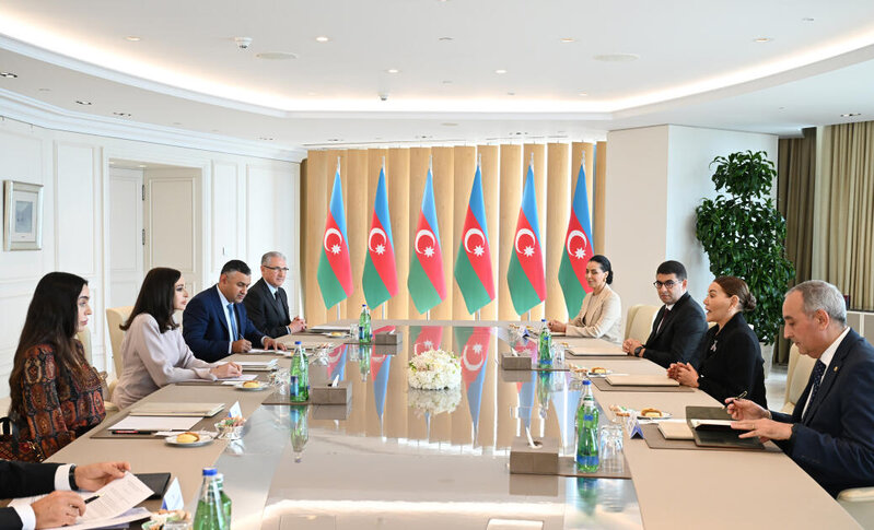 Mehriban Əliyeva Mərakeşin xanım Şahzadəsi Lalla Hasnaa ilə görüşdü